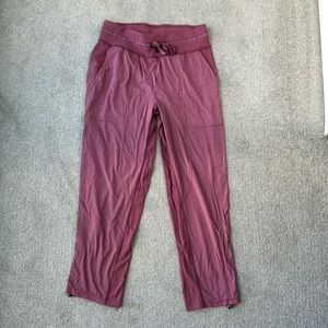 lululemon athletica Mauve Track Pants